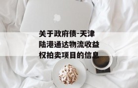 关于政府债-天津陆港通达物流收益权拍卖项目的信息