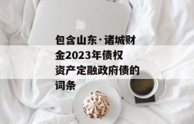 包含山东·诸城财金2023年债权资产定融政府债的词条