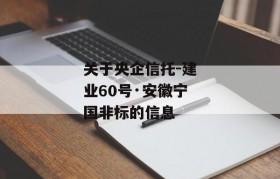 关于央企信托-建业60号·安徽宁国非标的信息