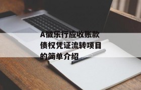 A徽乐行应收账款债权凭证流转项目的简单介绍