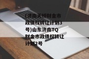 (济南天桥财金市政债权转让计划3号)山东济南TQ财金市政债权转让计划2号