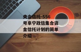 央企信托-556号阜宁政信集合资金信托计划的简单介绍
