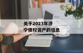 关于2023年济宁债权资产的信息