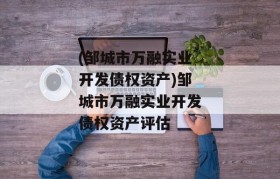 (邹城市万融实业开发债权资产)邹城市万融实业开发债权资产评估