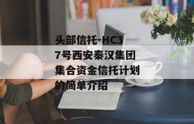 头部信托-HC37号西安秦汉集团集合资金信托计划的简单介绍