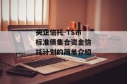 央企信托-TS市标准债集合资金信托计划的简单介绍