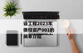 四川成都鑫永晟建设工程2023年债权资产001的简单介绍