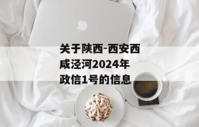 关于陕西-西安西咸泾河2024年政信1号的信息