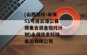 (山西信托-永保51号连云港公募债集合资金信托计划)永保信息科技集团有限公司