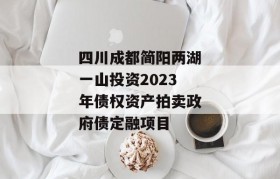 四川成都简阳两湖一山投资2023年债权资产拍卖政府债定融项目