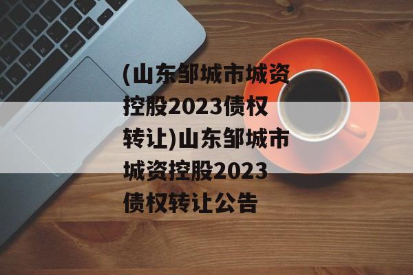 (山东邹城市城资控股2023债权转让)山东邹城市城资控股2023债权转让公告