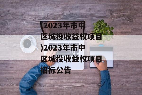 (2023年市中区城投收益权项目)2023年市中区城投收益权项目招标公告