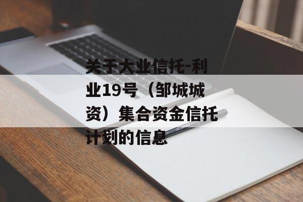 关于大业信托-利业19号（邹城城资）集合资金信托计划的信息