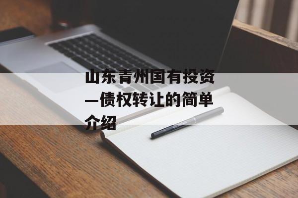 山东青州国有投资—债权转让的简单介绍