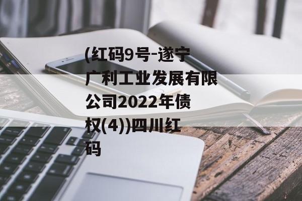 (红码9号-遂宁广利工业发展有限公司2022年债权(4))四川红码