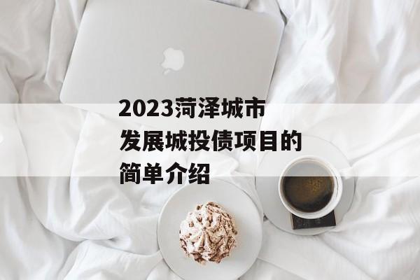 2023菏泽城市发展城投债项目的简单介绍