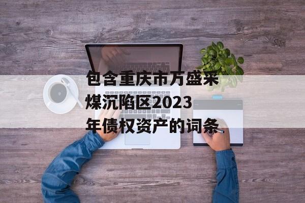 包含重庆市万盛采煤沉陷区2023年债权资产的词条