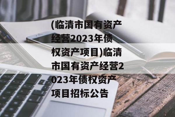 (临清市国有资产经营2023年债权资产项目)临清市国有资产经营2023年债权资产项目招标公告