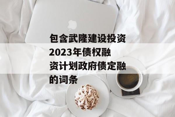 包含武隆建设投资2023年债权融资计划政府债定融的词条