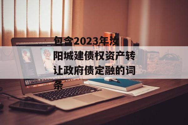 包含2023年汝阳城建债权资产转让政府债定融的词条