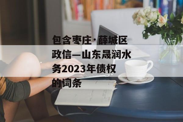 包含枣庄·薛城区政信—山东晟润水务2023年债权的词条