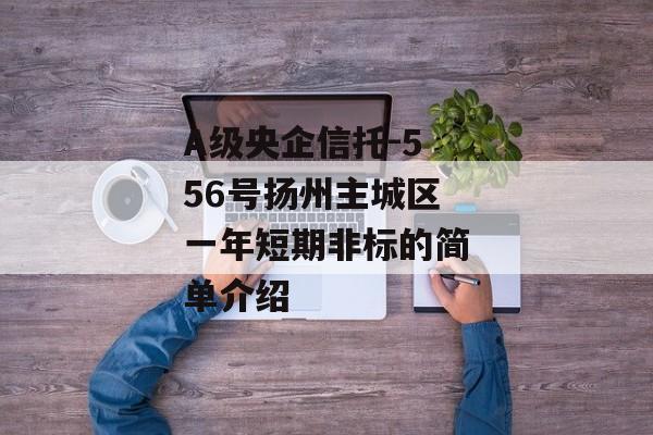 A级央企信托-556号扬州主城区一年短期非标的简单介绍