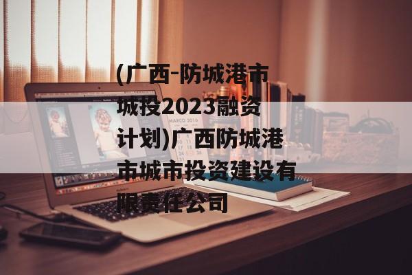 (广西-防城港市城投2023融资计划)广西防城港市城市投资建设有限责任公司