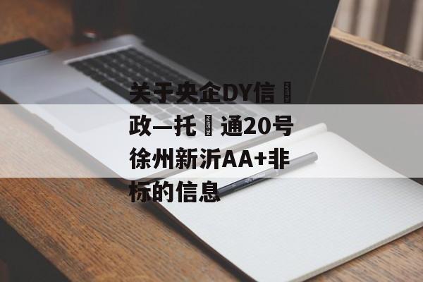 关于央企DY信‮政—托‬通20号徐州新沂AA+非标的信息