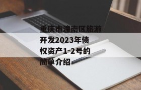 重庆市潼南区旅游开发2023年债权资产1-2号的简单介绍